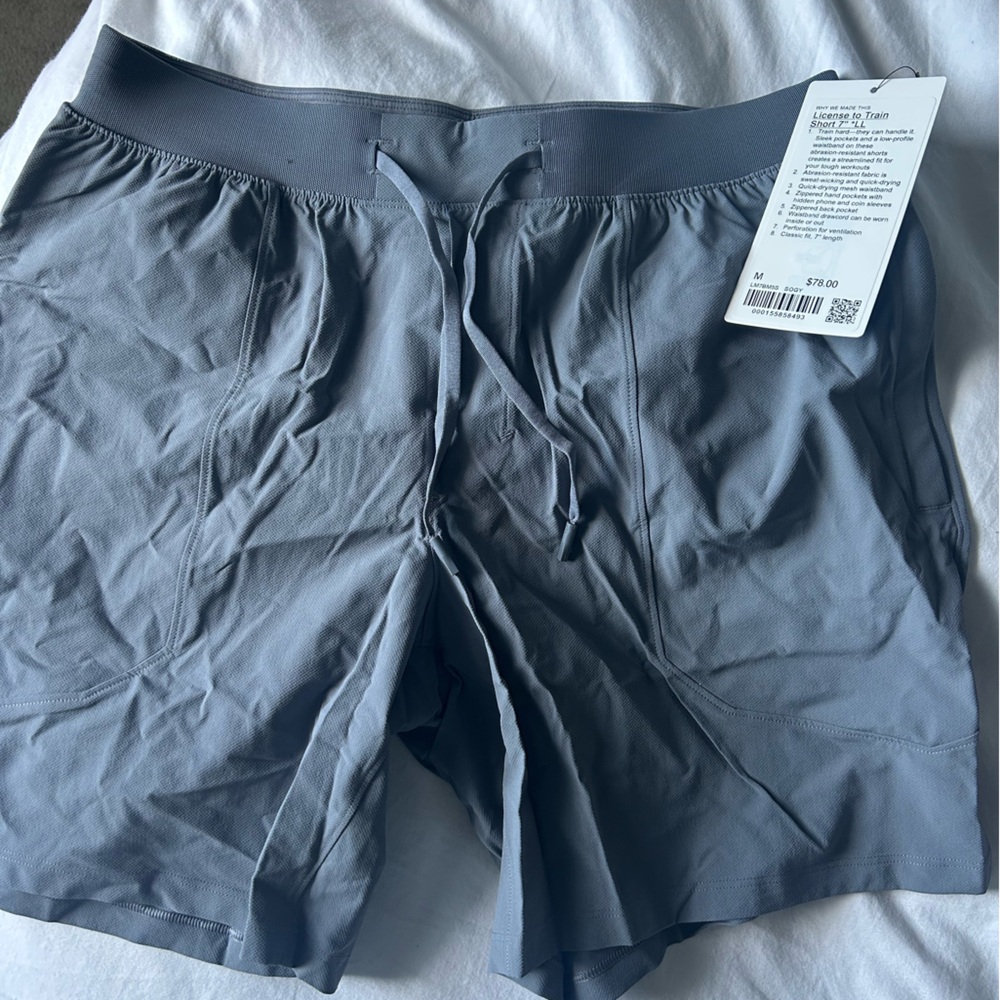 Lululemon license to train 7” LL